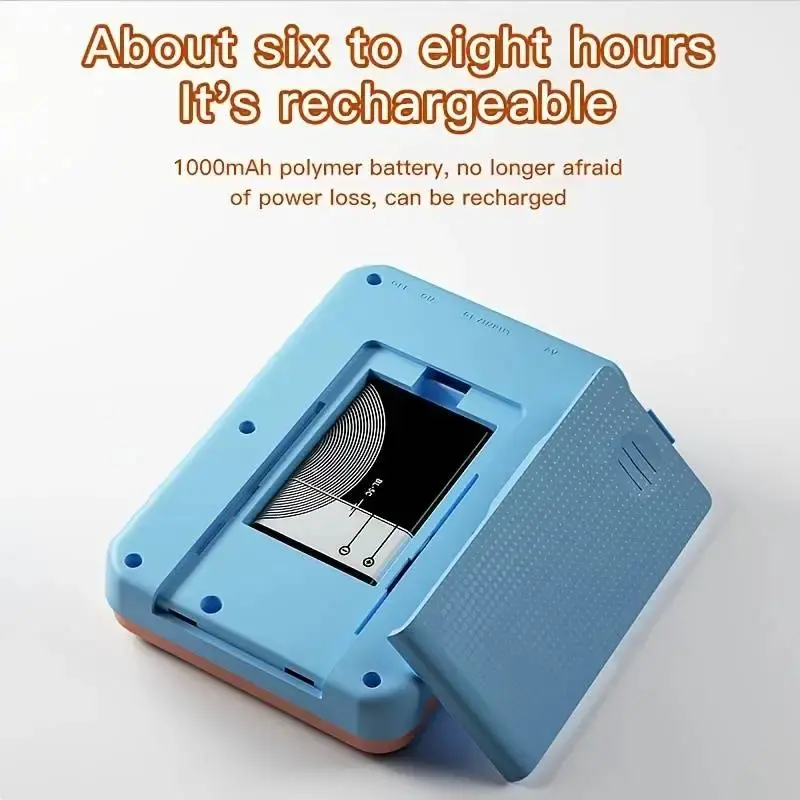 NODIA Konsol Game Genggam Retro G5 / Tetris Mini Arcade / Dengan 500 Game Klasik / Gamepad Portabel Layar 3.0 Inci / Mode Permainan Satu Dan Dua Pemain / Baterai Isi Ulang 1000mAh / Dukungan Untuk Konektivitas TV / Console Machines Gameboy / Gaming Konsol 7
