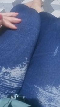 Product Review of Legging 7/8 ripped jeans/Legging fhashio/legging wanita Celana Nyaman from N**a 0