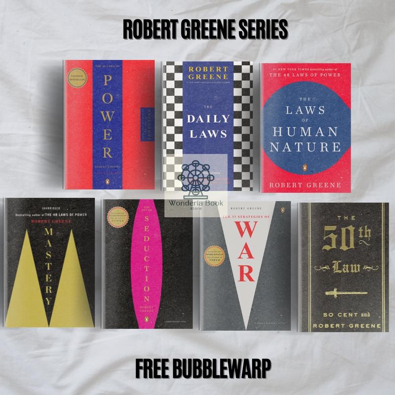(ENGLISH) Robert Greene Complete 7 books collection (The 48 Laws