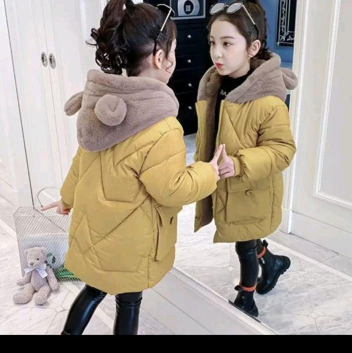 Jaket winter Anak Jaket Bulu /Jaket Hodie Bulu/Jaket Hangat Musim panas Fashion 5