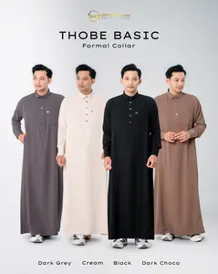 Jubah Pria Dnine Thobe Basic Twill Fusion