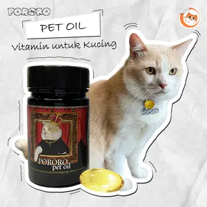 Pororo - Pet's Oil Vitamin Cats & Dogs 50 Capsul