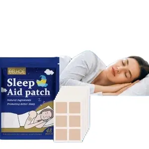 EELHOE Stiker Tidur Sleep Aid Patch 48pcs - Solusi Herbal untuk Insomnia & Konsentrasi - Meningkatkan Energi & Kesehatan Kulit - Tidak Merangsang & Aman Digunakan
