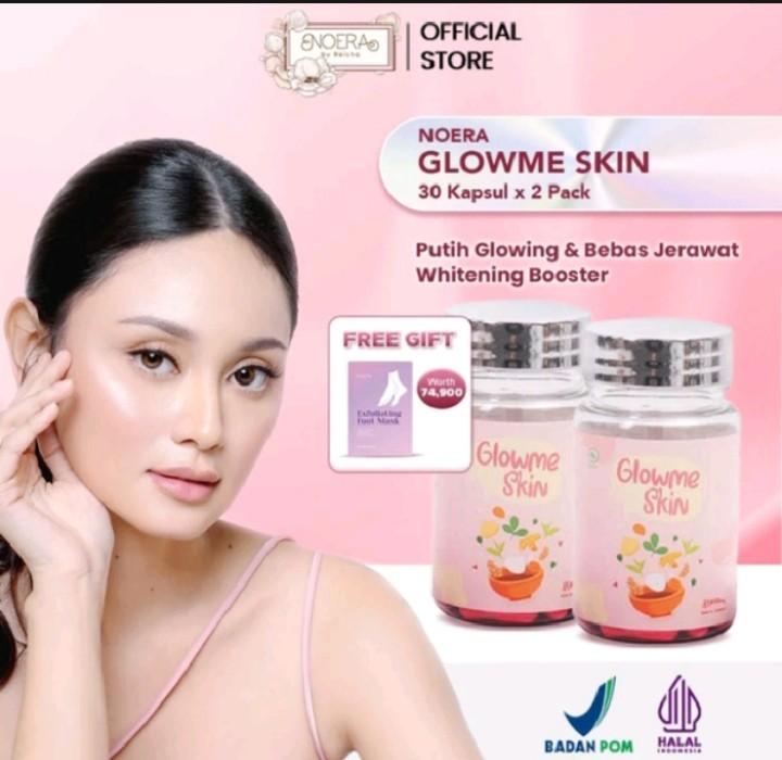Product Introduction of Noera Glow Me Skin Whitening Capsule BPOM | Kapsul Pemutih Obat Jerawat Dan Memutihkan kulit 1