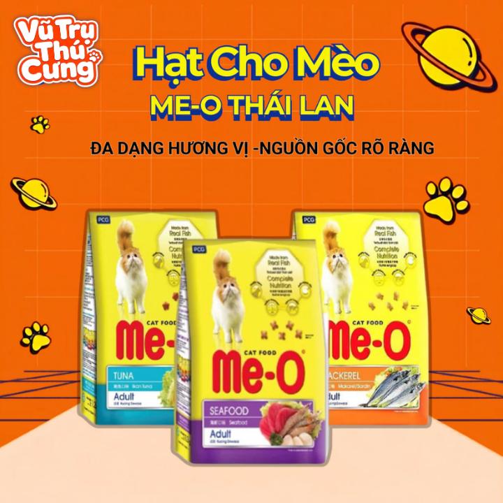 Thức Ăn Hạt Me-O Cho Mèo Nhiều Hương Vị Dinh Dưỡng