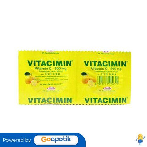 Gambar VITACIMIN 500 MG STRIP 2 TABLET dari Apotek Teras Obat by GoApotik Kota Denpasar Tokopedia