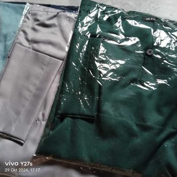 Product Review of Koko kurta simpel tanpa kerah lengan panjang katun halus dan adem from ا**ء 1