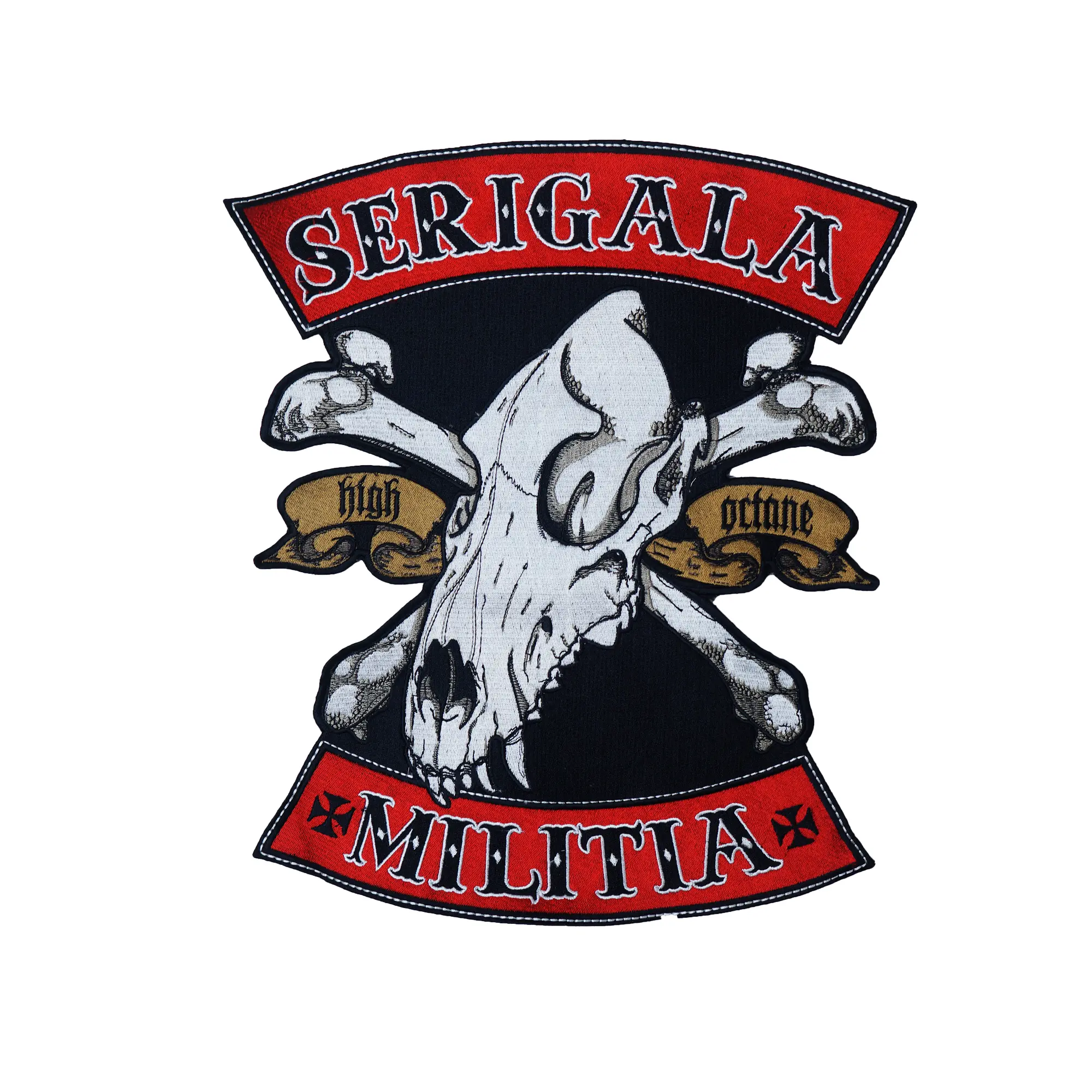 SERINGAI -SERIGALA MILITIA - BACKPATCH