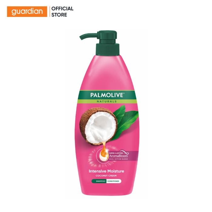 Dầu Gội Kèm Dầu Xả 2 Trong 1 Dưỡng Ẩm Bổ Sung Palmolive Từ Sữa Dừa 600ml | Guardian Store