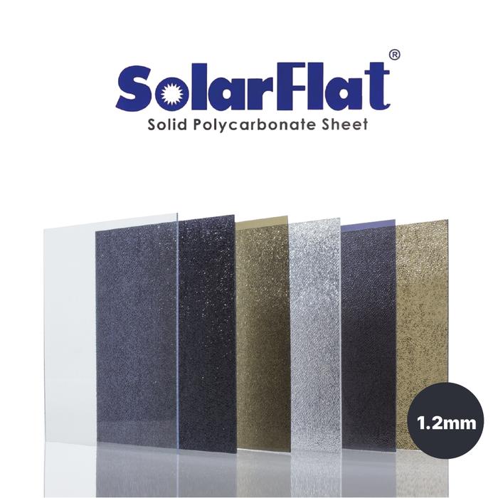 Gambar SolarFlat Atap Polycarbonate Solid 1,2mm - Garansi Resmi 15 Tahun - Khusus Jabodetabek dari Alderon Polycarbonate Kota Tangerang Selatan Tokopedia