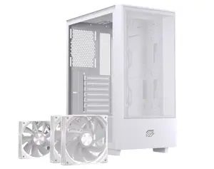 EINAREX Pulse P100 Mid Tower ATX Case PC | White