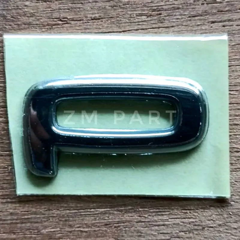 Emblem Logo Huruf New SCOOPY 2021 - 2023 2024 Warna Silver Timbul 3D original 6