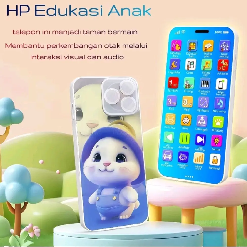 Mainan Hp Edukasi Anak 36 Tombol dengan Fitur Interaktif dan Edukatif untuk Pembelajaran Anak