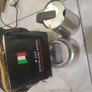 Alat Mesin Teko Pembuat Kopi Espresso Instant Mokapot Cangkir Coffee Stainless Steel