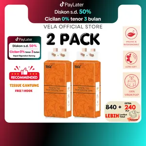 [2 PACK] 3 PLY, 1080 SHEETS TISSUE VELA GANTUNG Grosir Tissue Elegan Vela Tissu Tissue Minyak Tissue Serbaguna Tissue Mobil Tisu Wajah Tissue Lucu Tissue Murah Tisu Tebal Best Seller Tisu Rumah Tangga Tissue Promo Tisu Murah GRATIS ONGKIR  COD