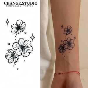 Tatu Bunga Sakura, Tatu Sementara, Tahan 15 Hari, Kalis Air dan Tahan Kotoran, Pelekat Tatu