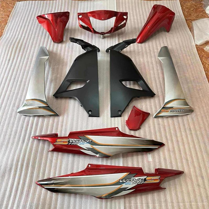 Bộ Vỏ Nhựa  WA110 Đủ Các Màu Sơn ( Lắp 2017-2025 ) 10 Chi Tiết Nhựa Bóng ABS , BẢO HÀNH MẦU SƠN 3 NĂM ( PHỤ KIỆN XE MÁY )