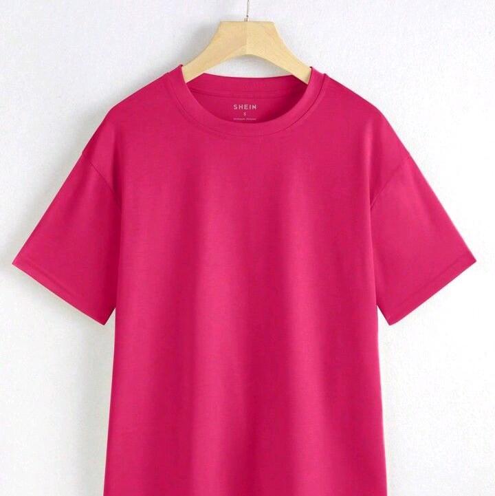 Kaos Polos Anak Pink Fanta Cotton Combat 30s 2