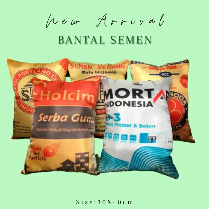 PROMO !!! TERBARU!!!BANTAL SEMEN HOLCIM UK 30X40 - Sarung (Cover) 1
