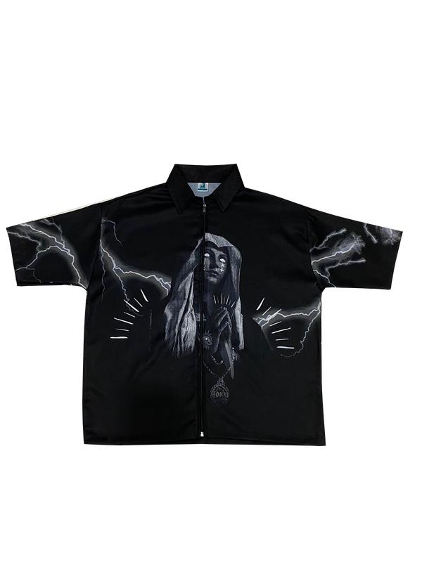 HOKU | FORTIS  Shirt Kemeja Oversize Kemeja Unisex Casual T shrit Pakaian Semi Formal Kemeja Anak Muda Kemeja Motif Pendek Pria Panjang Nyaman Panjang Nyaman 0