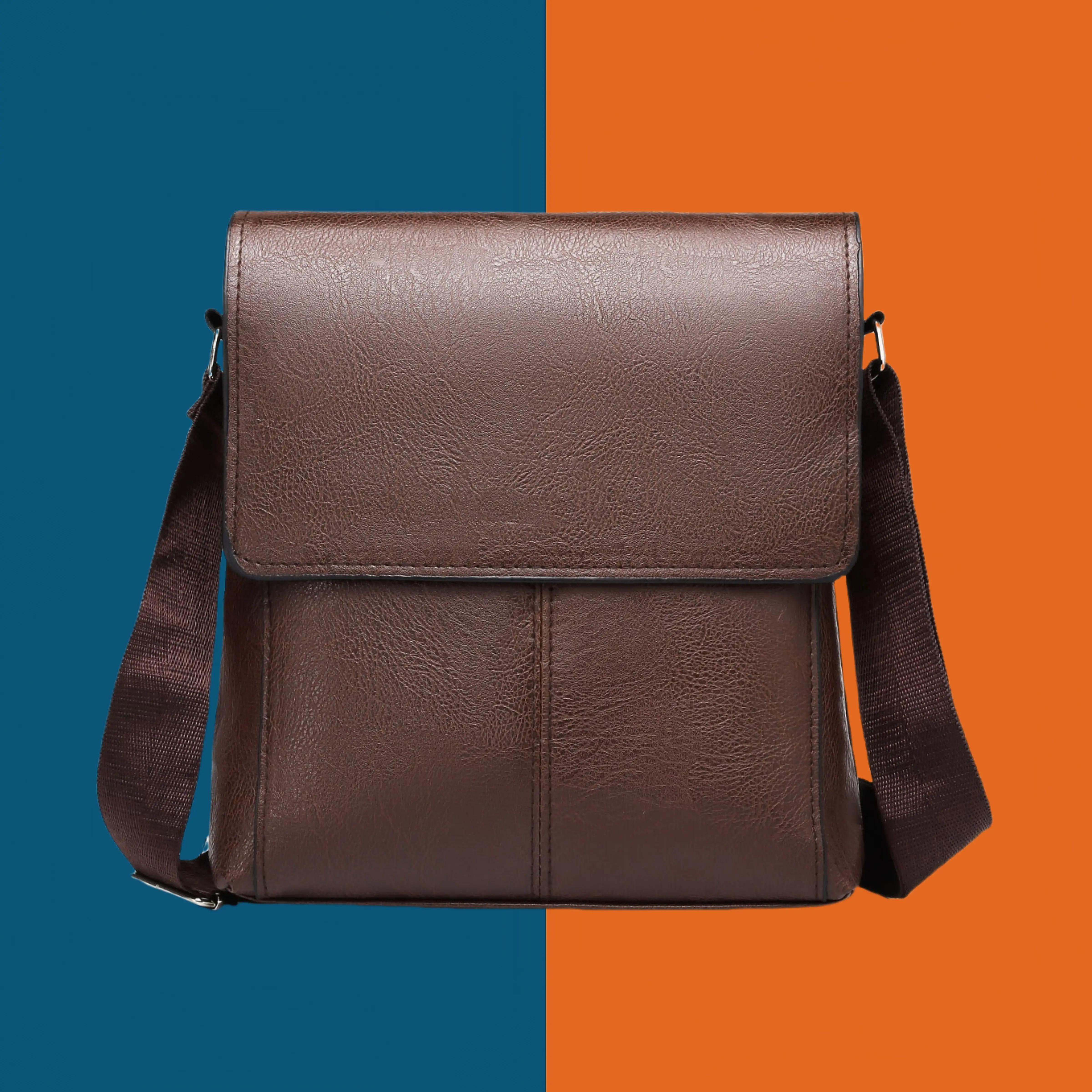 [Manila&24h Ship]Men's shoulder bag crossbody bag business bag casual commuting light luxury waterproof and wear-resistant volunteer  cross waterproof  sling men japanese  messenger shoulder  bag new fashion