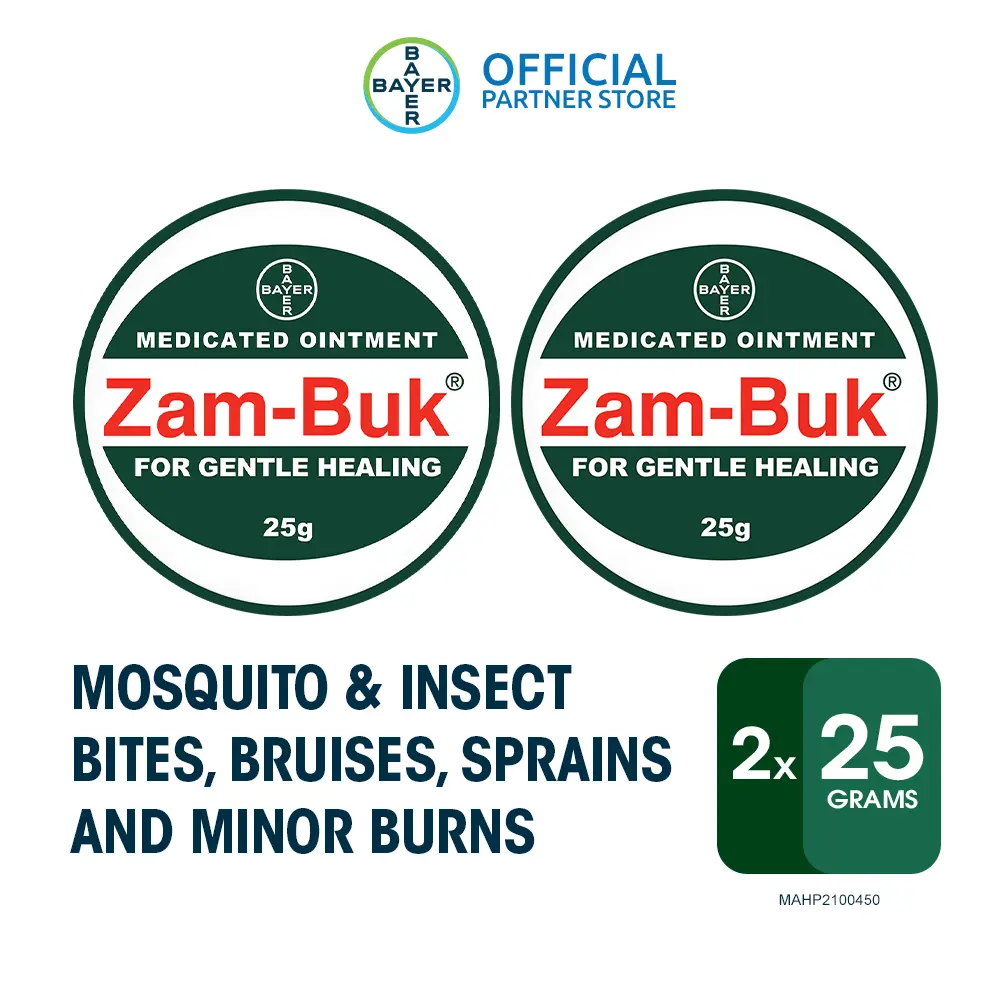 [Bundle of 4] Zambuk Medicated Ointment 25g Exp Nov 2025