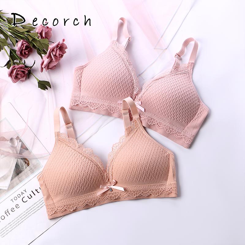 Áo Ngực Đồ Lót Nữ Mềm Mại Và Nhẹ Thiết Kế Liền Mạch Không Gọng Thích Hợp Cho Phụ Nữ