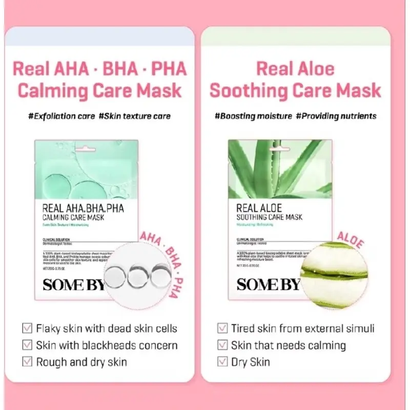 Some By Mi SomeByMi Real Care Mask Sheet 1EA Wajah 1