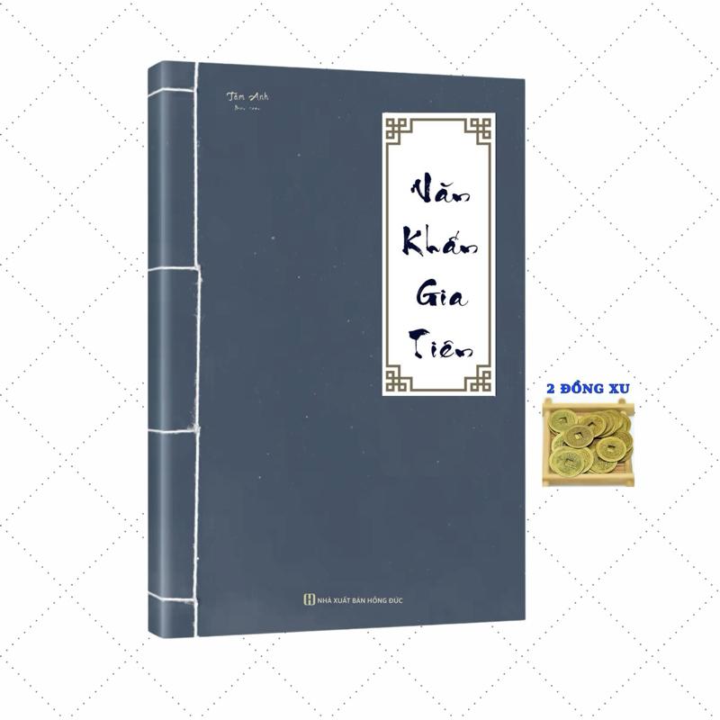  Văn Khấn Gia Tiên Phiên bản sách cổ - tặng 2 Đồng xu âm dương+túi gấm- Văn Khấn gia Tiên phiên bản Đặc biệt 135 trang - trọn bộ các bài văn khấn thông dụng: Văn khấn mùng 1 ngày rằm. Văn Khấn thần tài thổ Địa 