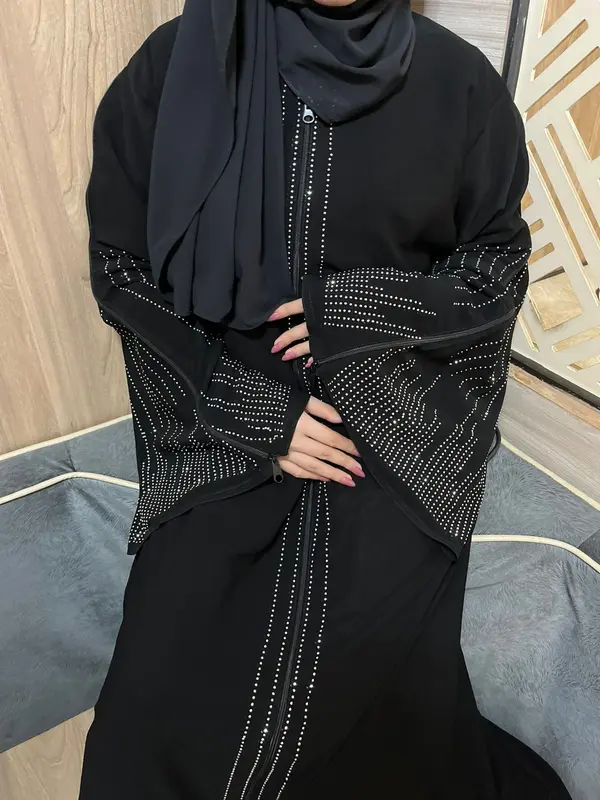 Abaya Rompi Wirda Manik Dewasa 0