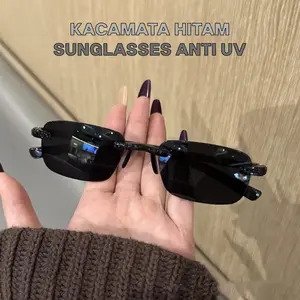 Kacamata Hitam Sunglasses Unisex Pria dan Wanita anti radiasi high quality material Kacamata HItam Korea Kacamata Hitam C42
