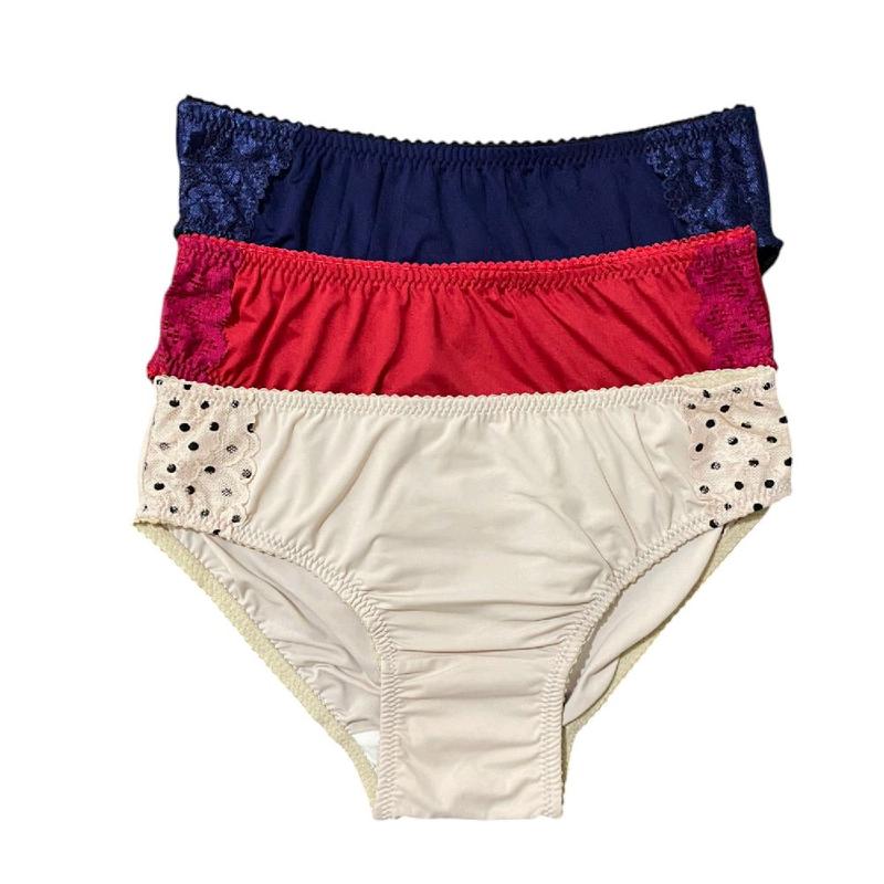Kawai Celana Dalam Wanita - Segitiga Renda - Celana Dalam Perempuan Renda Samping Cewek Pita Dewasa Motif Pendek 5