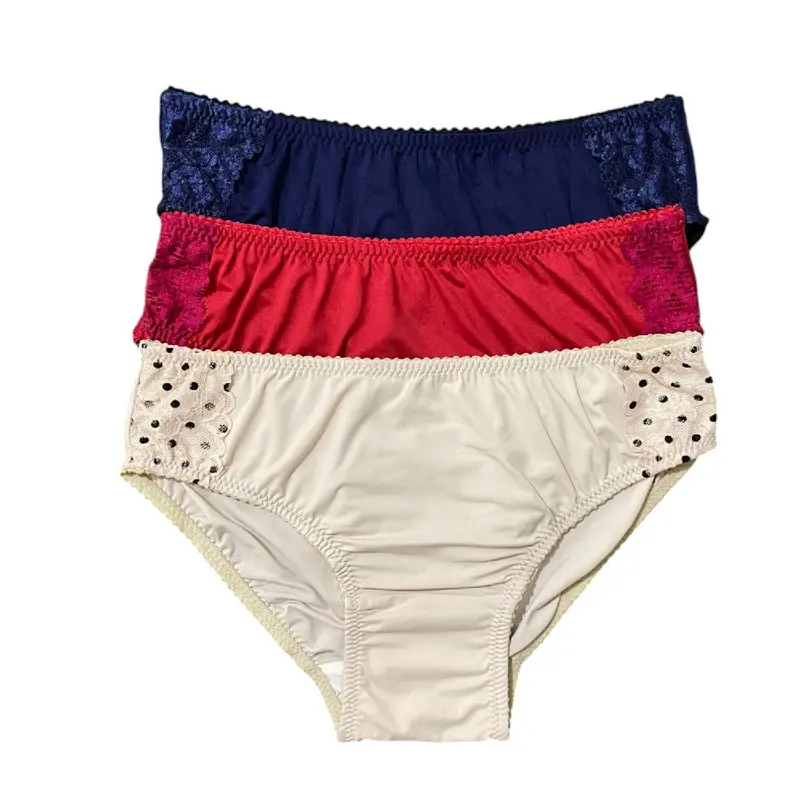 Kawai Celana Dalam Wanita - Segitiga Renda - Celana Dalam Perempuan Renda Samping Cewek Pita Dewasa Motif Pendek 4