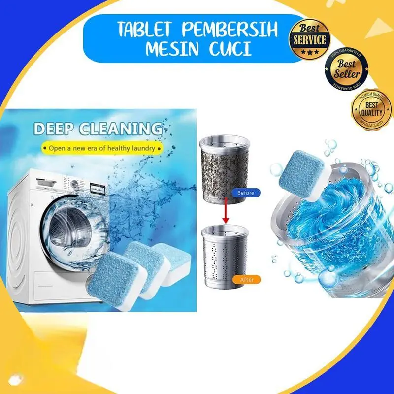 [COD] PEMBERSIH TABUNG MESIN CUCI - PENGHILANG BAU APEK 0