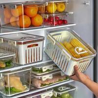Gambar 【BELI LOKAL】Dejavu Tempat Buah Sayur Saringan Serbaguna Storage Box Multifungsi Pengering Sayuran Food Grade Kotak Penyimpanan Kulkas Dengan Tutup HLB405 - X1 Kecil dari Dejavu_NEW Kab. Tangerang 3 Tokopedia