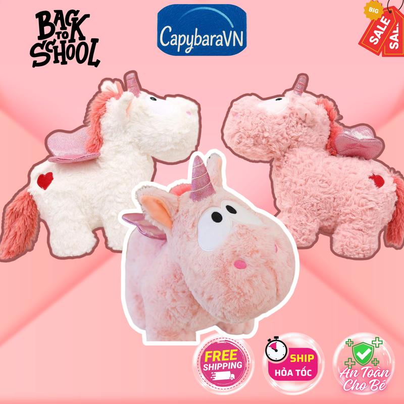 Ảnh thật Gấu bông Kỳ Lân Unicorn Nici Búp bê thú nhồi bông Kỳ Lân Ngựa Pony Unicorn Ngựa 1 sừng đáng yêu quà tặng chobé