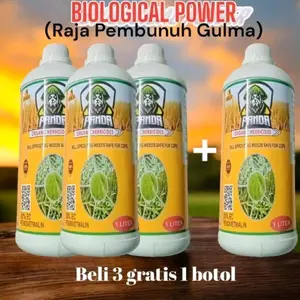 Panda Biological Power Raja Pembunuh Gulma 3 Liter Beli 3 Gratis 1 Botol Organik Herbicides