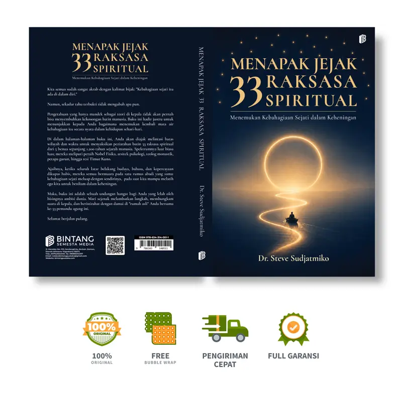 Bintang Semesta Media - Menapak Jejak 33 Raksasa Spiritual: Menemukan Kebahagiaan Sejati dalam Keheningan