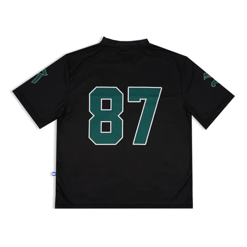 RZQ / 87 / Number Series / Streetwear / Atasan / Unisex / Oversize / Boxy Fit / Retro 2