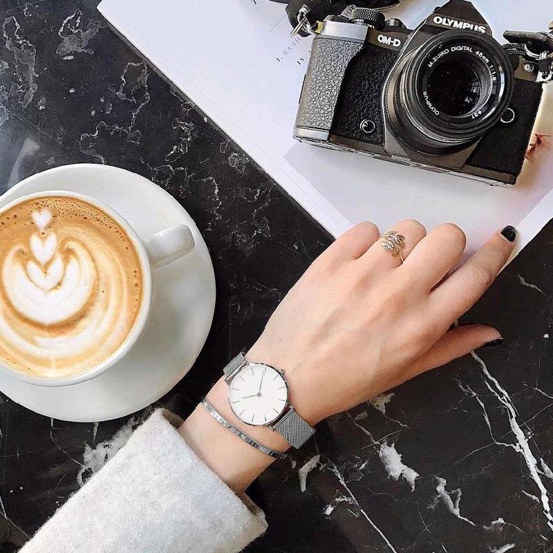 JAM + BOX Jam Tangan Wanita Rantai Magnet D , jam tangan casual Watches Quartz 5