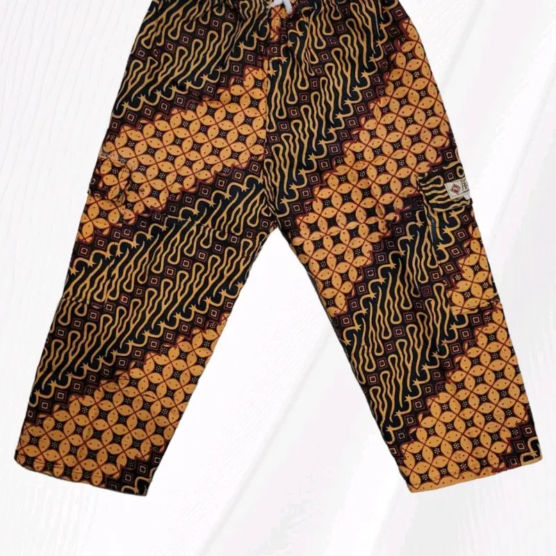 Celana Panjang Boim Batik Anak Putihan Ukuran No. 2 Lp 70cm Pj 54cm - Fashion 5