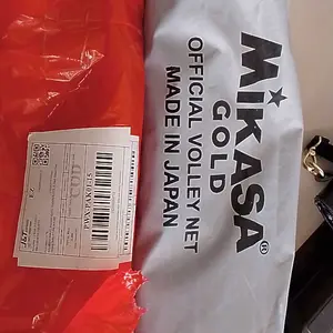 Net Bola Voli Mikasa Gold Jaring Volleyball Rajut Sudah Standart Internasional Ball Outdoor bola  volly big  volleyball  ball bola  voli