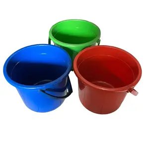 Timba Plastik Air Tutup / Ember Plastik