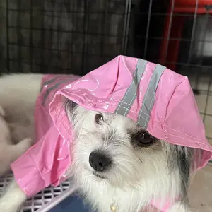 Pawsitive Vibes - Baju Jas Hujan Anjing Kucing Dog Cat Raincoat Waterproof Anti Air