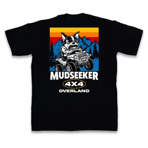 SEKUT WEAR - BROTO OVERLAND BLACK T-SHIRT