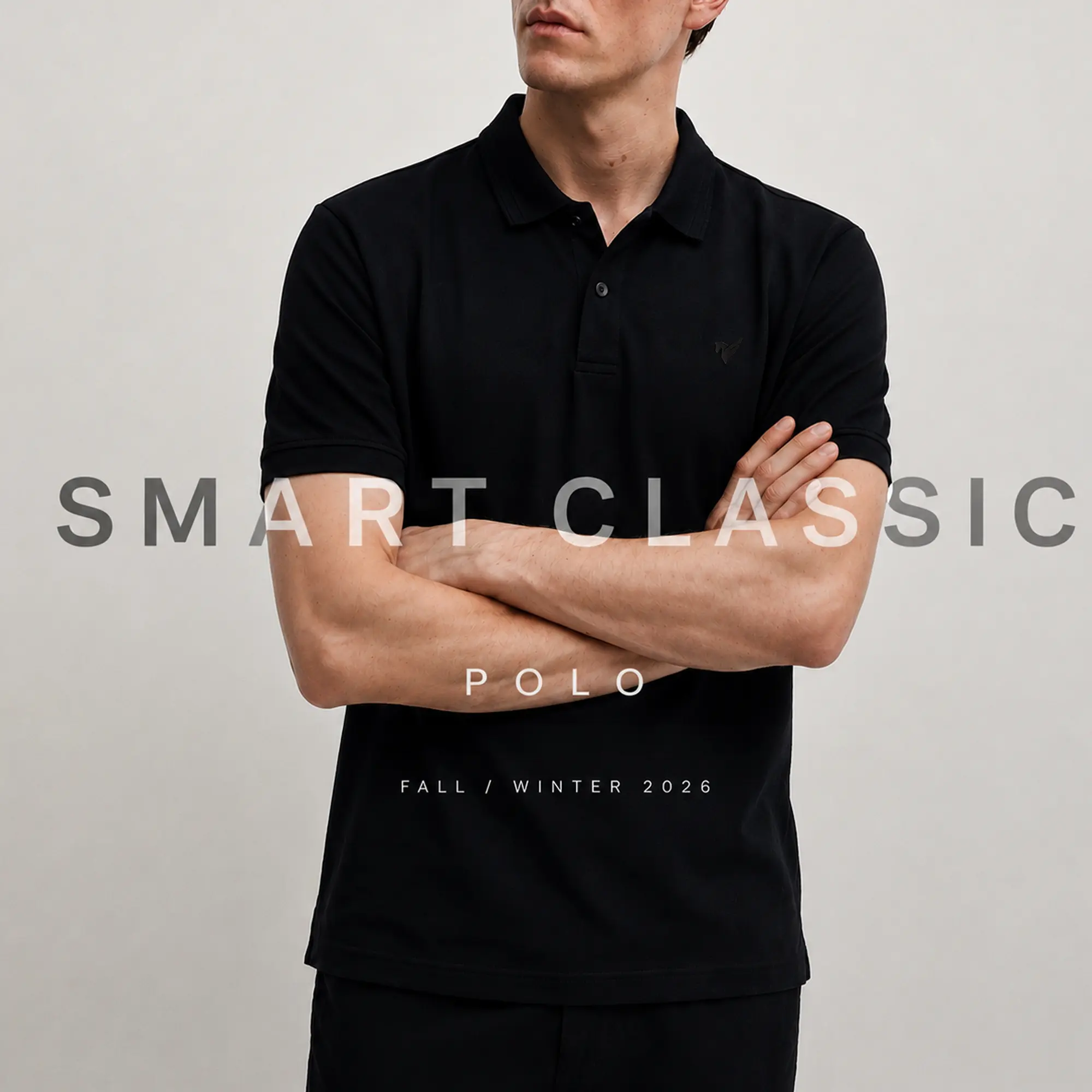 [TOP SALES] Smart Classic Polo –  Áo Polo nam TORANO trơn basic, cổ bẻ, logo in ngực, nhiều màu, thoáng mát TP038 Menswear - Polo Shirt cao cấp Có Cổ Lưng Cao Trắng