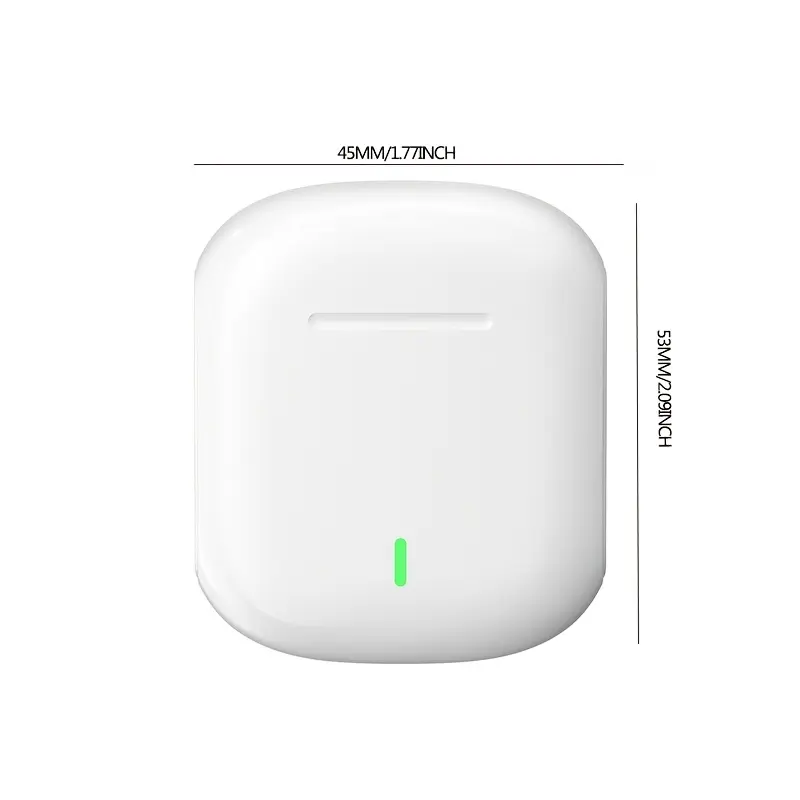 2024 True Wireless Earphones, HiFi Sound with Dolby Bass, Touch Control, Half Open Back, Type-C Charging, Compatible with Android and iPhone, Great for Sports and Music Lovers