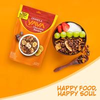 Gambar YAVA Carton Pack Granola Chocolate Banana ( 12 x 90g ) dari YAVA Bali Kota Administrasi Jakarta Timur 3 Tokopedia