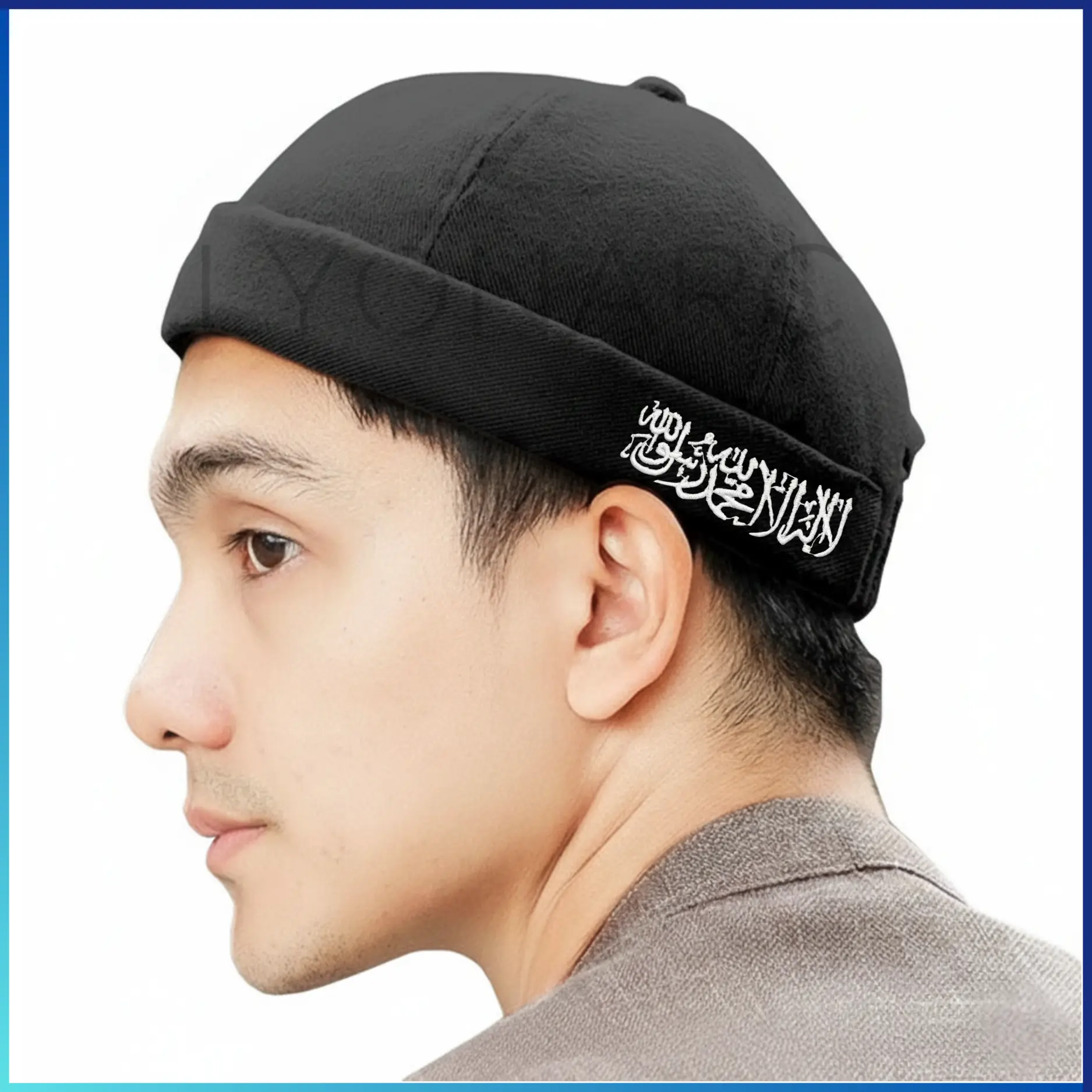 LYONARC Peci Miki Hat Pria Dewasa - Topi Peci Kopiah Muslim Mikihat Motif Kaligrafi Peci UAS Miki Hat - Peci Pria Songkok Sholat LYONARC Peci Miki Hat Pria Dewasa - Topi Peci Kopiah Muslim Mikihat Motif Kaligrafi Peci UAS Miki Hat - Peci Pria Songkok Sholat