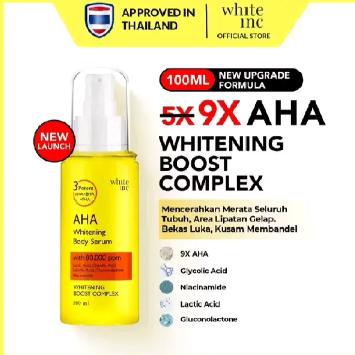 BODY SERUM AHA WHITENING 100ML 1PRODUK